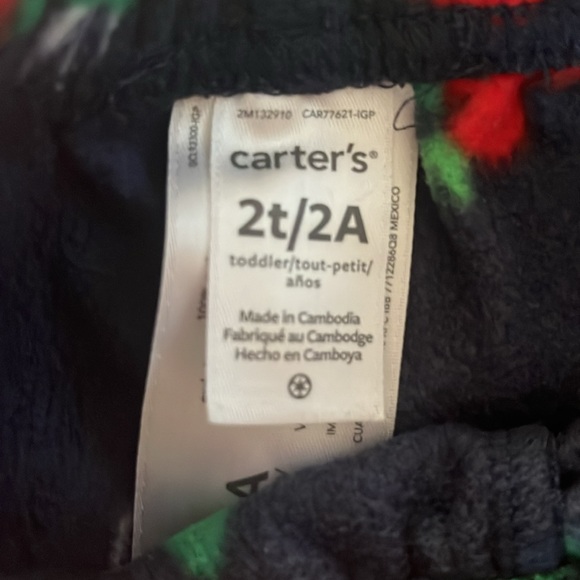 Boys Christmas Pajama Set 2T - Picture 5 of 6